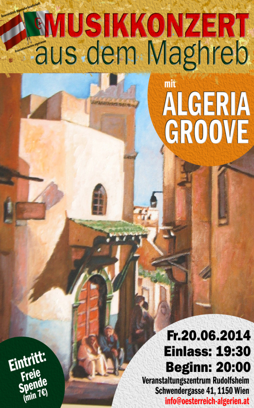 Juni 2014 - Musikkonzert aus dem Maghreb