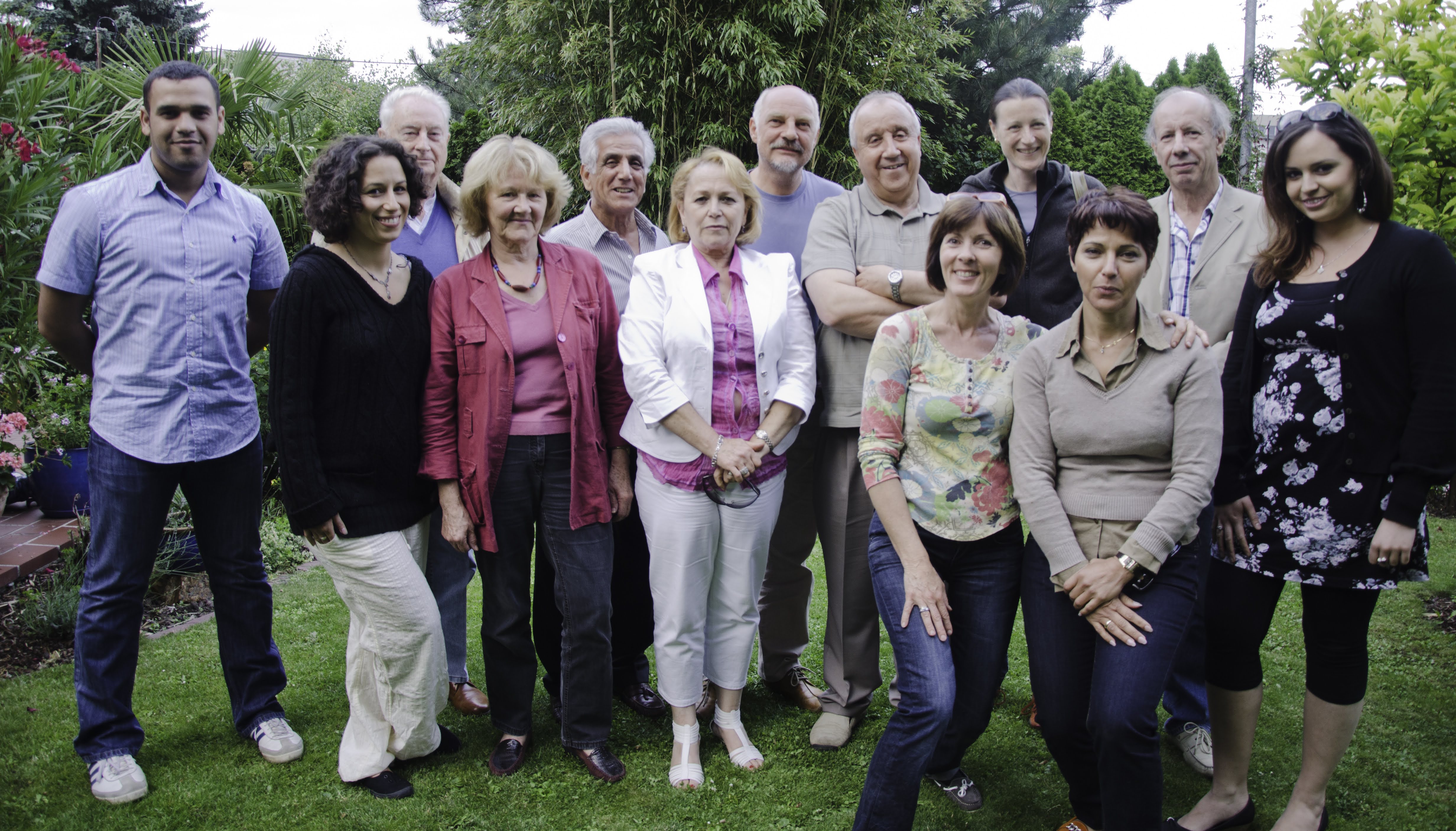 Sommerfest im Garten von Präsident Johann Moser