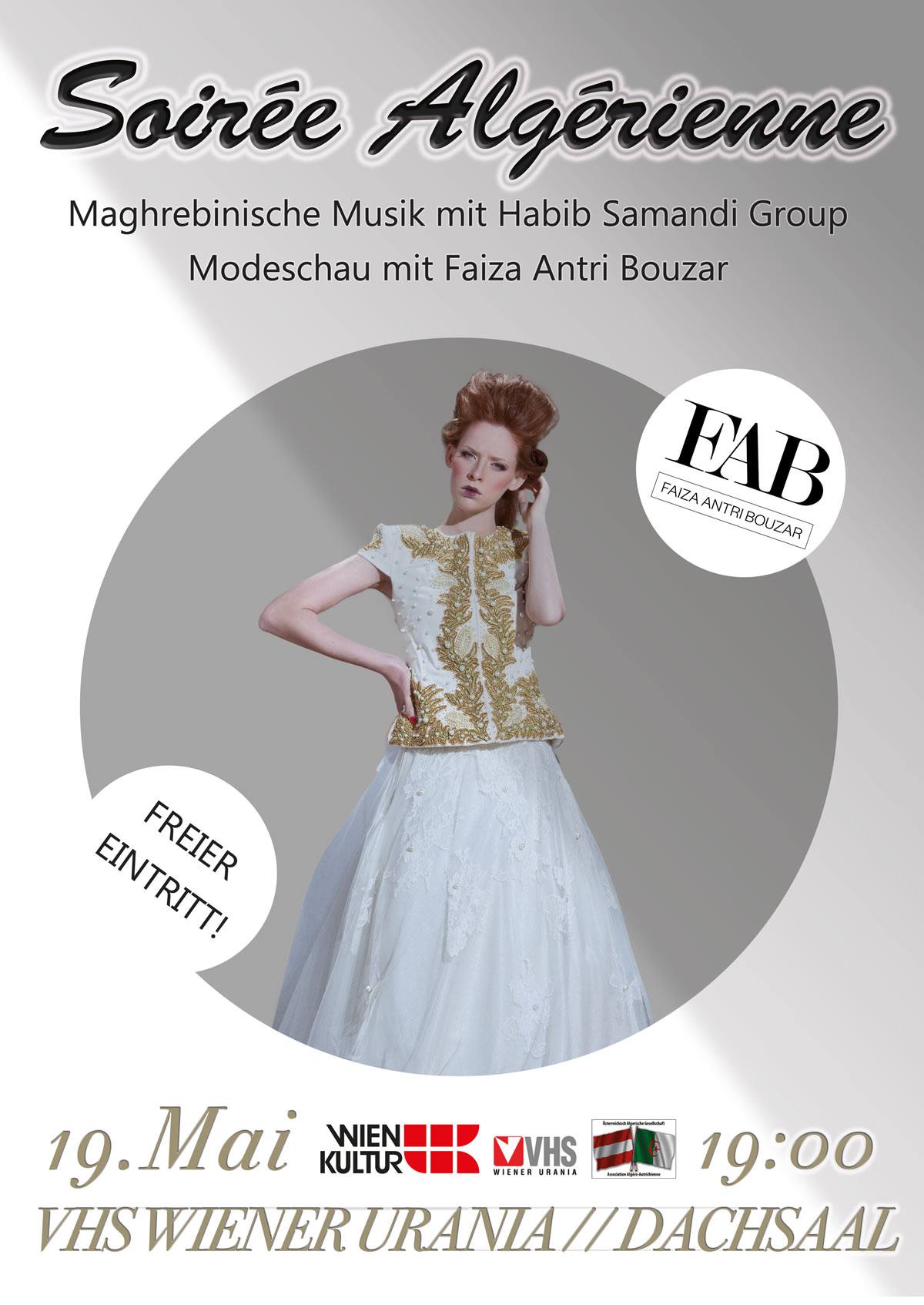 Algerische Modeschau & Live-Musik aus dem Maghreb 