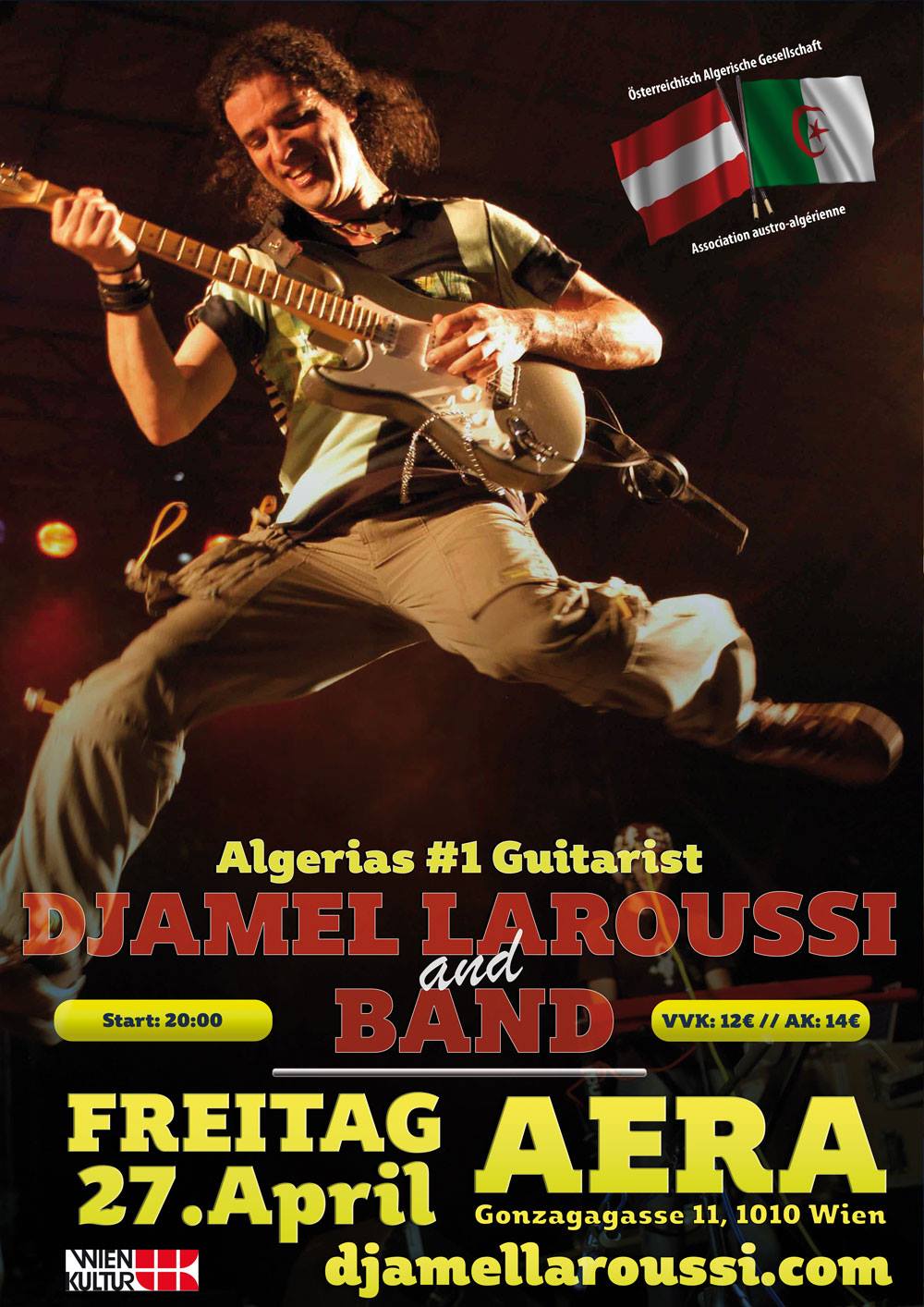 Djamel Laroussi live in Wien
